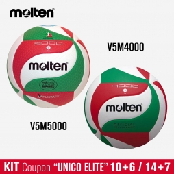 MOLTEN VOLLEY V5M5000+V5M4000 UNICO ELITE