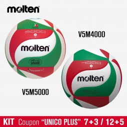 MOLTEN VOLLEY V5M5000+V5M4000 UNICO PLUS